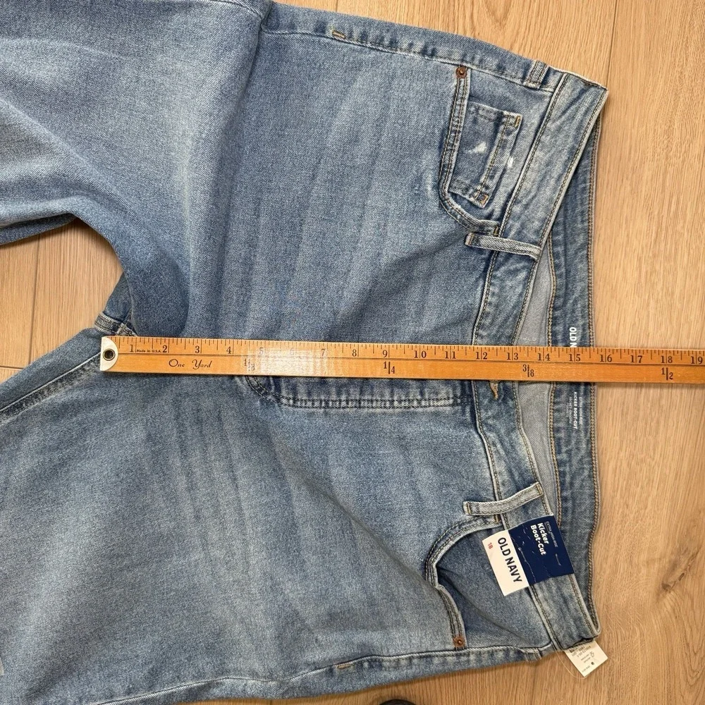 Old Navy Extra High-Rise Kicker Boot-Cut Secret-Slim Pockets Lot Of 2 SZ 18 NWT - Picture 13 of 15